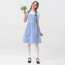 Oktoberfest Blue Gingham Dress - Retrorobe