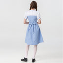 Oktoberfest Blue Gingham Dress - Retrorobe