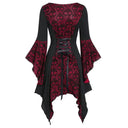 Renaissance Gothic Witch Dress Medieval Vampire Costume - Retrorobe