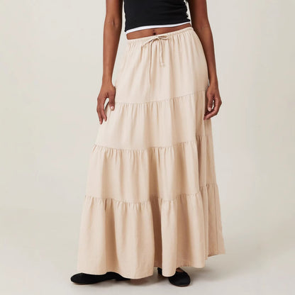 Renaissance Style Cottagecore Maxi Skirt
