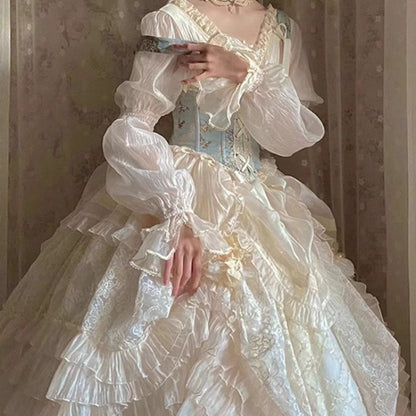 Vintage Classic Lolita OP Dress Set