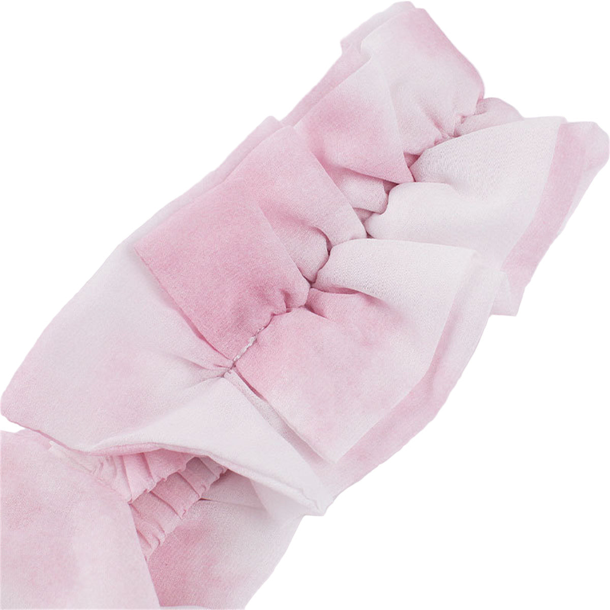 Women's 1950s Tie Dye Ruffle Strap Sweetheart Neck A-Line Midi Dress