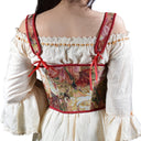 Renaissance Style Lace Design Corset Vest Bustier - Retrorobe