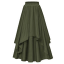 Renaissance Dual-Layer Swing Maxi Skirt - Retrorobe