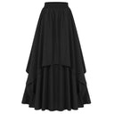Renaissance Dual-Layer Swing Maxi Skirt - Retrorobe
