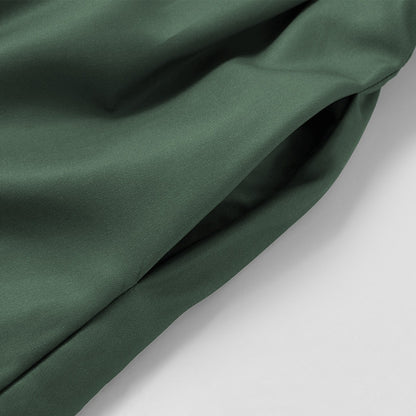 Oktoberfest Women's Deep Green Dirndl Dress with Apron