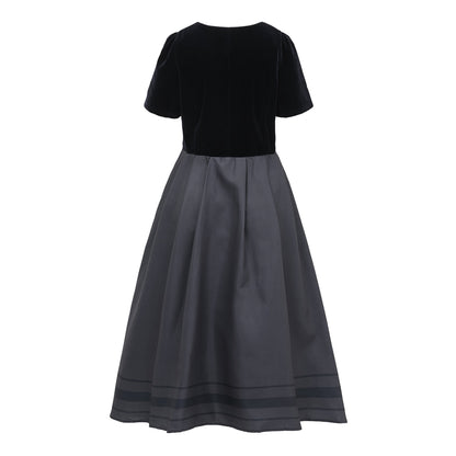 Oktoberfest Black Vintage Dirndl Dress