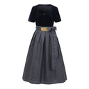 Oktoberfest Black Vintage Dirndl Dress - Retrorobe