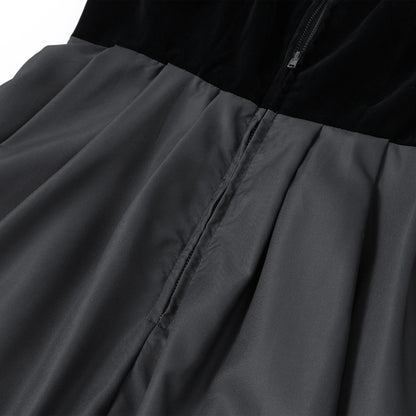 Oktoberfest Black Vintage Dirndl Dress