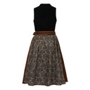 Oktoberfest Women's Bronze Dirndl Dress with Apron - Retrorobe