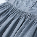 Oktoberfest Gray Elegant Dirndl Dress with Apron - Retrorobe