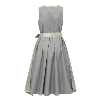Oktoberfest Kakhi Classic Dirndl Dress with Apron