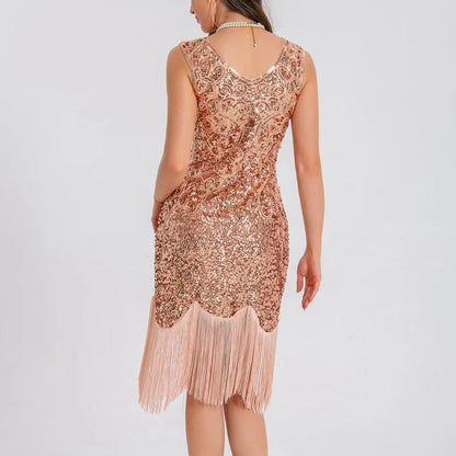 Art Deco Glitter Flapper Dress