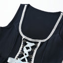Oktoberfest Blue Dirndl Dress with Blouse & Apron - Retrorobe