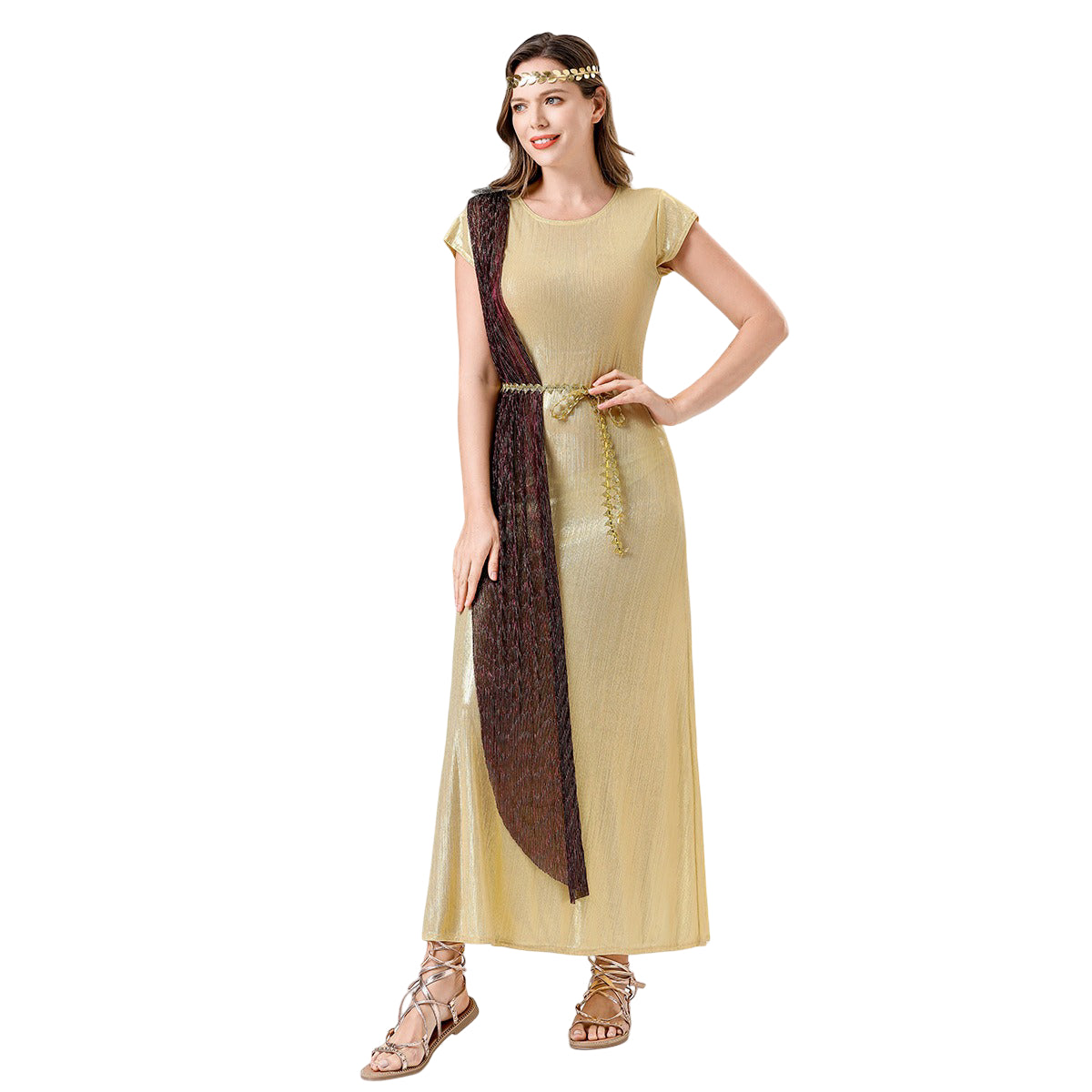 Greek Goddess Maxi Dress