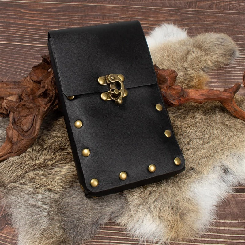 Medieval LARP Waist Belt with Pouch & Magic Bottle
