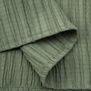 Retro Vintage Medieval Solid Maxi Skirt with Ruffle Trim - Retrorobe