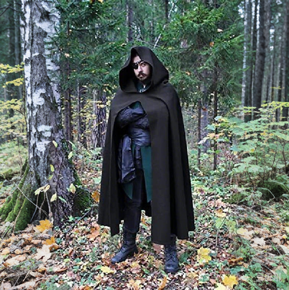 Unisex Elven Valhalla Style Cloak