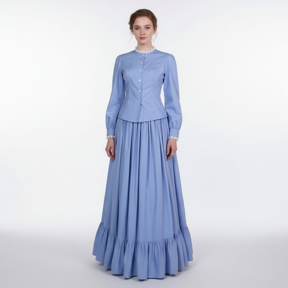Victorian Christmas Carol Prom Dress