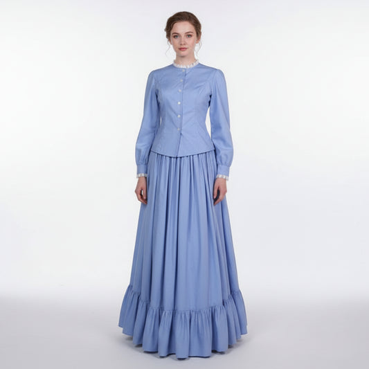Victorian Christmas Carol Prom Dress
