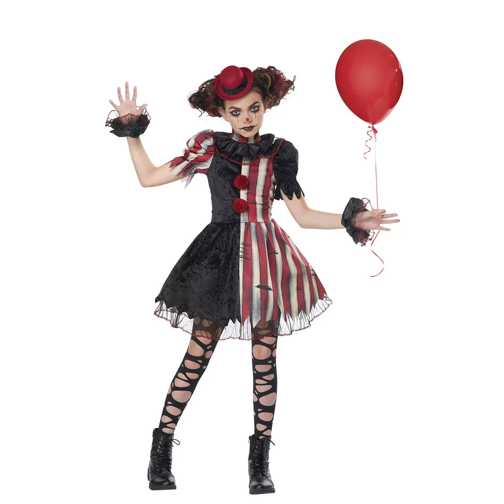Joker Clown Halloween Outfits for Kids