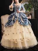 Rococo Marie Antoinette Style Gown Robe à la Polonaise - Retrorobe