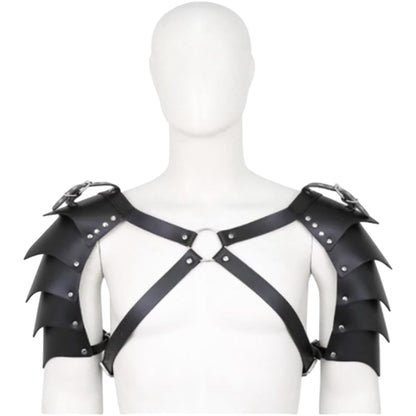 Gothic Medieval Split Style Shoulder Armor for Men - Retrorobe