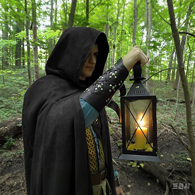 Unisex Elven Valhalla Style Cloak