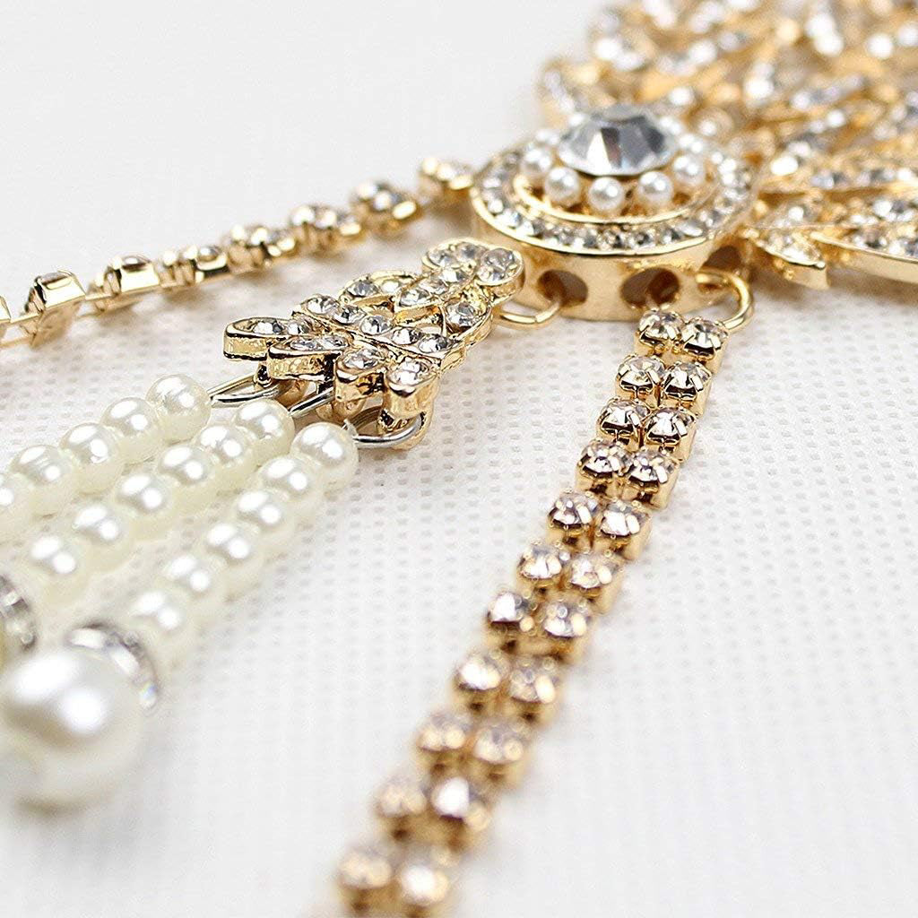 5Pcs 1920s Golden Age Art Deco Accessories Set