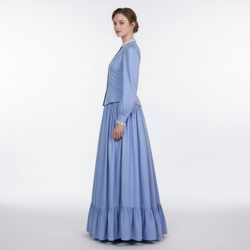 Victorian Christmas Carol Prom Dress