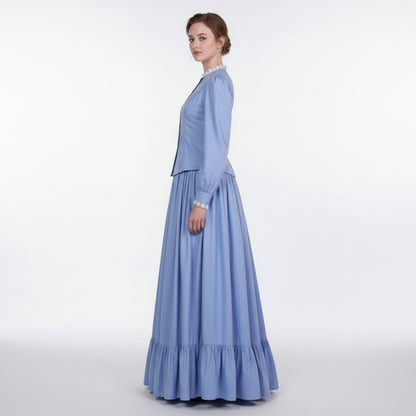 Victorian Christmas Carol Prom Dress