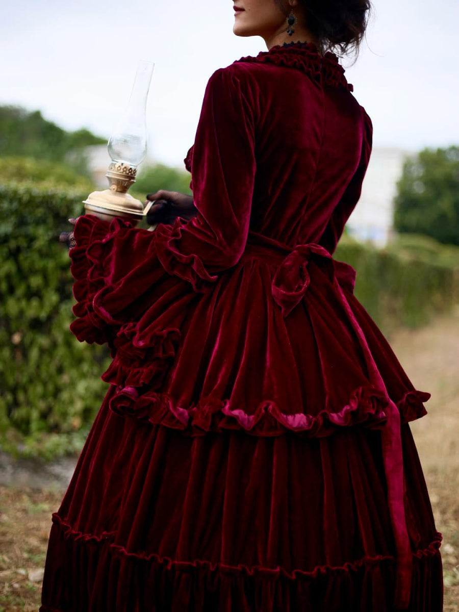 Rococo Victorian Style Women's Ball Gown Plus Size