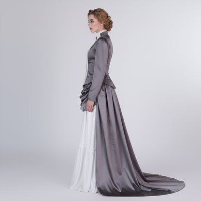 Dickensian Victorian Nanny Vintage Gown