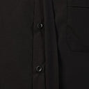Camisa de sacerdote con cuello de solapa y manga larga