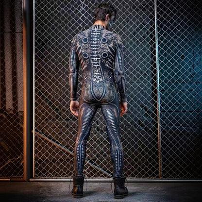 Men's Skeleton Skull Bodysuits