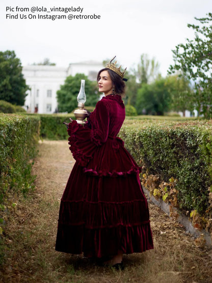 Rococo Victorian Style Women's Ball Gown Plus Size