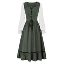 Renaissance Peasant Dress Bodice Gown - Retrorobe