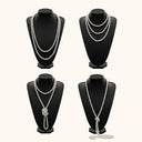 Art Deco Glamour Evening Gown with Accessories Set