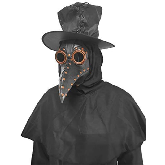 Mittelalterliche Steampunk-Maske im Pestarzt-Stil
