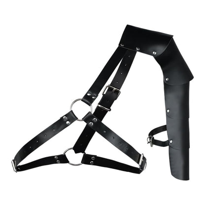 Harness Viking Single Shoulder Medieval Body Chest Harness - Retrorobe