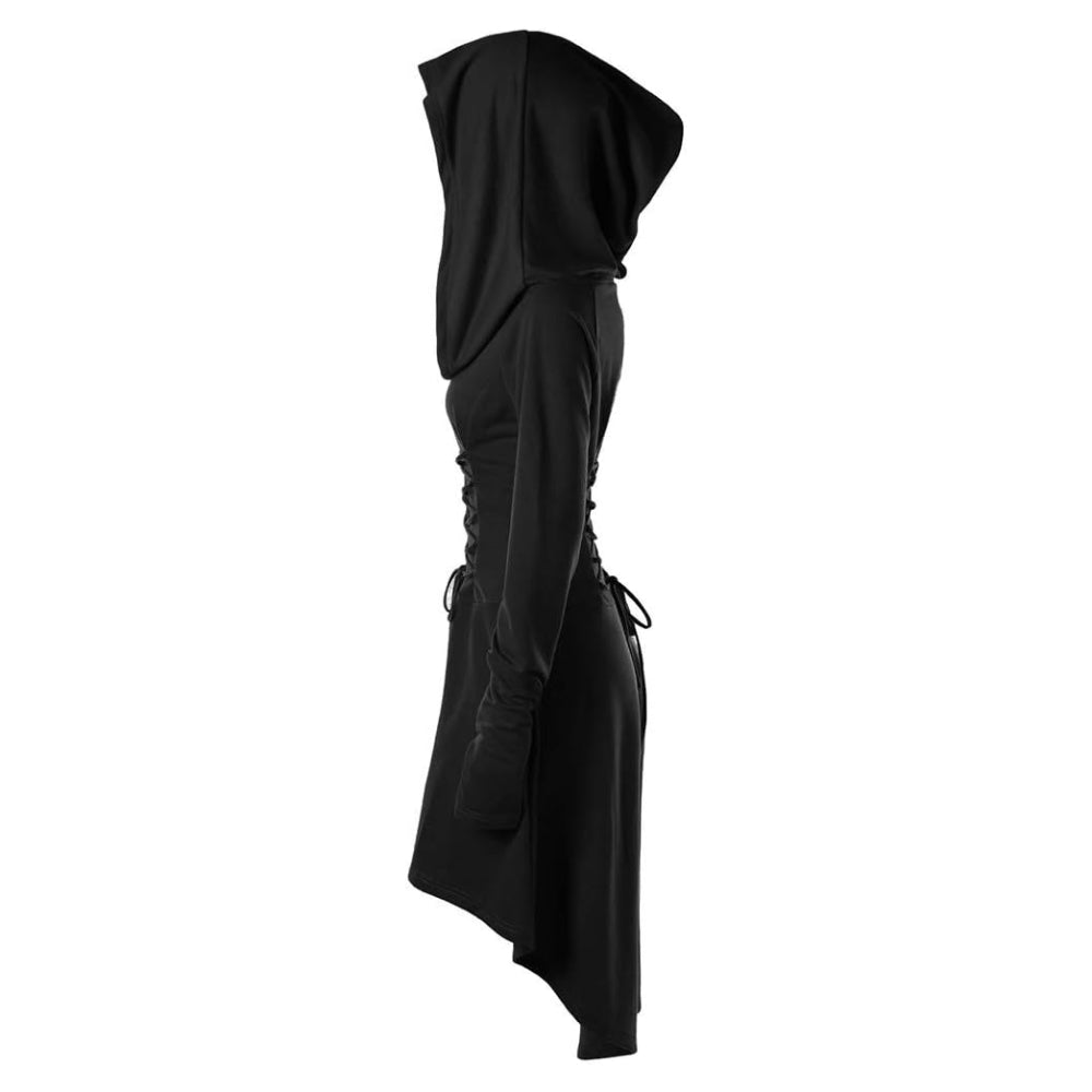 Medieval Fantasy Hooded Dress