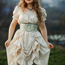 Ruffled Retro Style Women's Medieval Renaissance Dress - Retrorobe