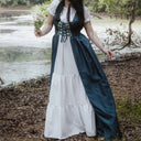 Irish Style Off-Shoulder Dress - Retrorobe