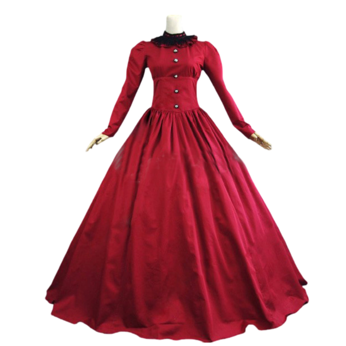 Victorian Christmas Carol Costume Dress