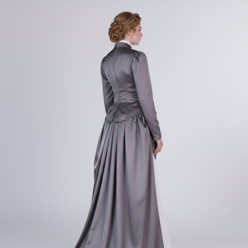 Dickensian Victorian Nanny Vintage Gown