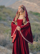 Hexenstil Damen & Mädchen Kleid
