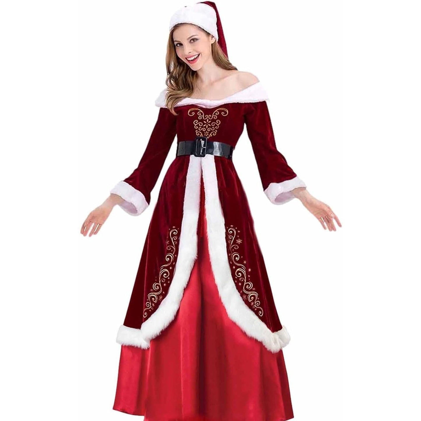 Women's Mrs.Claus Dress Costumes