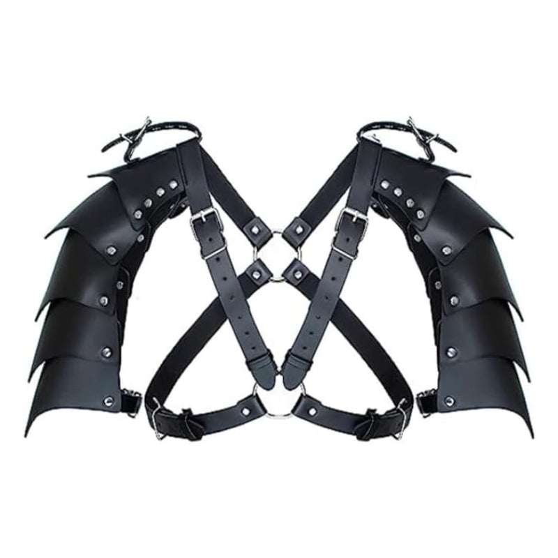 Gothic Medieval Split Style Shoulder Armor for Men - Retrorobe
