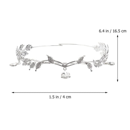 Couronne de front de princesse de la Renaissance 