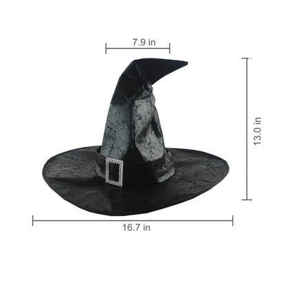 Gothic Witch Wizard Hat